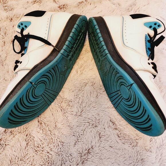 NIKE AIR JORDAN 1 FLIGHT 23 BLUE/BLACK ATHLETIC SHOES SIZE 11 - Picture 10 of 14